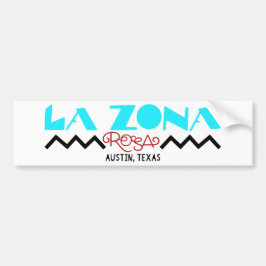 La Zona Rosa Classic Bumper Sticker Autoaufkleber
