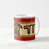 Laako'ob Uchben Mayan Folk Art Kaffeetasse (VorderseiteRechts)