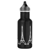 Laausflug Eiffel Edelstahlflasche (Rechts)