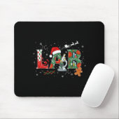 Lab Christmas Laboratory Technician Science Xmas S Mousepad (Mit Mouse)
