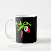 Lab Crew Merry Christmas Laboratory Tech Nurse Xma Kaffeetasse (Links)