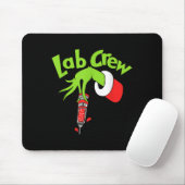 Lab Crew Merry Christmas Laboratory Tech Nurse Xma Mousepad (Mit Mouse)