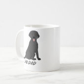 Lab Dad � Stolzer Labrador Retriever Hundebesitzer Kaffeetasse (Vorderseite Links)