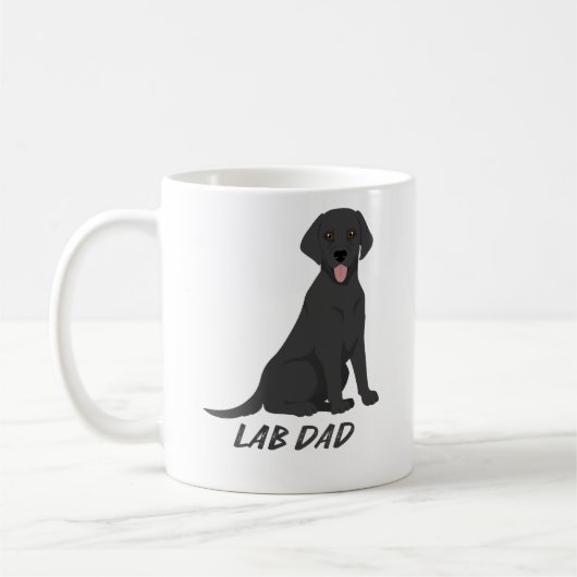 Lab Dad � Stolzer Labrador Retriever Hundebesitzer Kaffeetasse (Links)