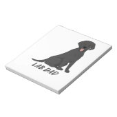 Lab Dad � Stolzer Labrador Retriever Hundebesitzer Notizblock (Rotiert)