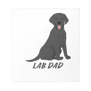 Lab Dad � Stolzer Labrador Retriever Hundebesitzer Notizblock