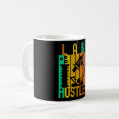 LAB HUSTLE - #LABLIFE KAFFEETASSE (Vorderseite Links)