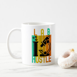 LAB HUSTLE - #LABLIFE KAFFEETASSE