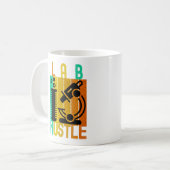 LAB HUSTLE - #LABLIFE KAFFEETASSE (Vorderseite Links)