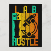LAB HUSTLE - #LABLIFE POSTKARTE (Vorderseite)