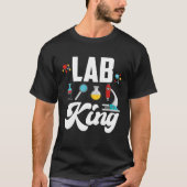 Lab King Chemist Laboratory Worker T-Shirt (Vorderseite)