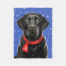 Lab Labrador Retriever Holiday Hund Rasse Fleecedecke