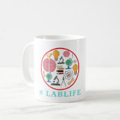 Lab Leben - Laborleben Kaffeetasse (Vorderseite Links)