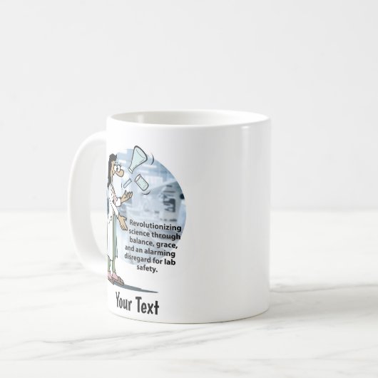 Lab-Life-Multitasking Kaffeetasse (Vorderseite Links)