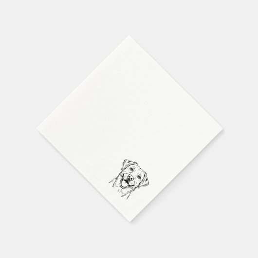 Lab Napkin Serviette (Ecke)