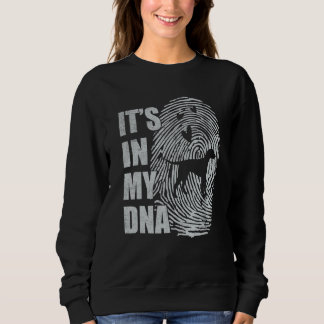 Lab Pointer DNA Hund Mutter Vater Hund Sweatshirt