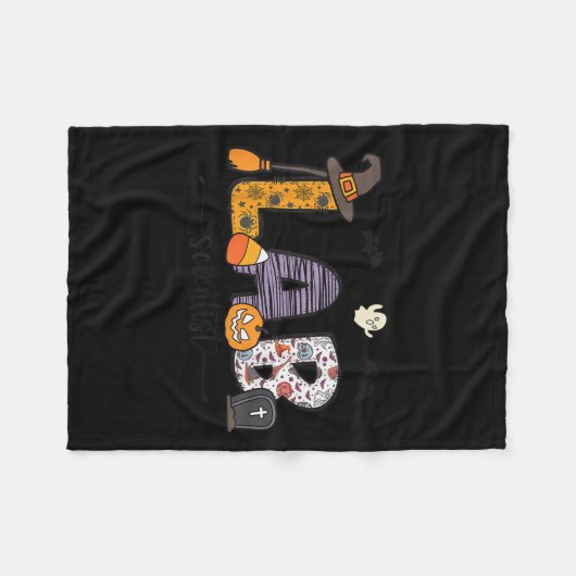 Lab Scientist Medical Lab Science Halloween Labora Fleecedecke (Vorderseite (Horizontal))