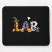 Lab Scientist Medical Lab Science Halloween Labora Mousepad (Vorne)