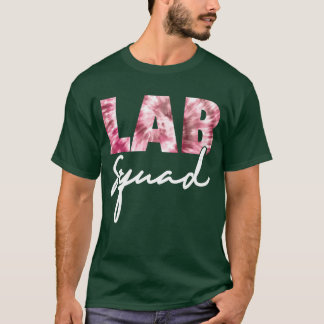 Lab Squadie Dyeeam Lab Liebhaber Lab Mitarbeiter F T-Shirt