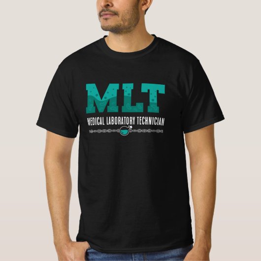 Lab Tech MLT Medical Laboratory Technician Science T-Shirt (Vorderseite)
