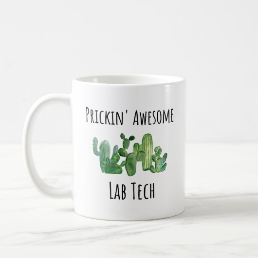 Lab Tech Technician Gift Idea Kaffeetasse (Links)