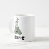 Lab Unfall #42 | Chemie Chaos Design Kaffeetasse (Vorderseite Links)