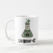 Lab Unfall #42 | Chemie Chaos Design Kaffeetasse (Links)