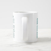 Lab values for nurses -Medical Lab Reference Chart Jumbo-Tasse (Rückseite)