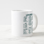 Lab values for nurses -Medical Lab Reference Chart Jumbo-Tasse (Vorderseite Rechts)