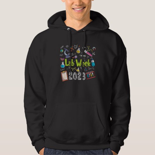 Lab Week 2023 Laboratory Tech Medical Technician S Hoodie (Vorderseite)