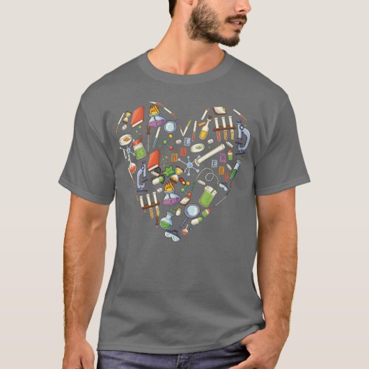 Lab Week 2023 Laboratoryech Heart Funny Loveec gir T-Shirt (Vorderseite)