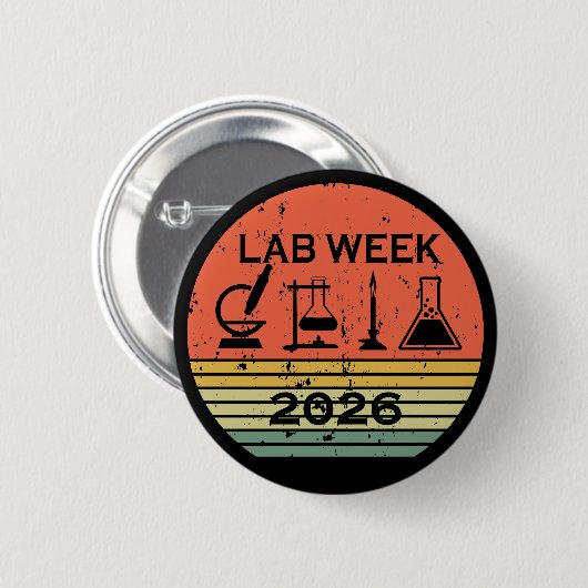 Lab Week 2026 Medical Laboratory Professionals Button (Vorne & Hinten)