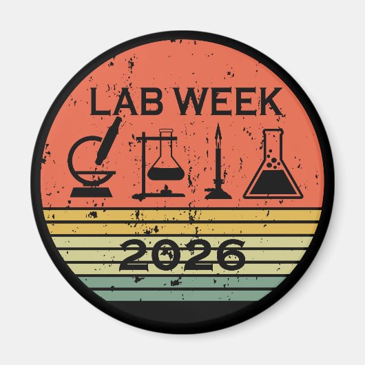 Lab Week 2026 Medical Laboratory Professionals Magnet (Vorne)