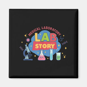 Lab Woche 2026 lustige Wissenschaft medizinisches Magnet
