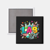 Lab Woche 2026 Tech Laborwissenschaftler Lab Woche Magnet (Vorderseite/Rückseite)