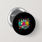 Lab-Woche 2026 Technik-Laborwissenschaftler Lab-Wo Button (Vorne & Hinten)