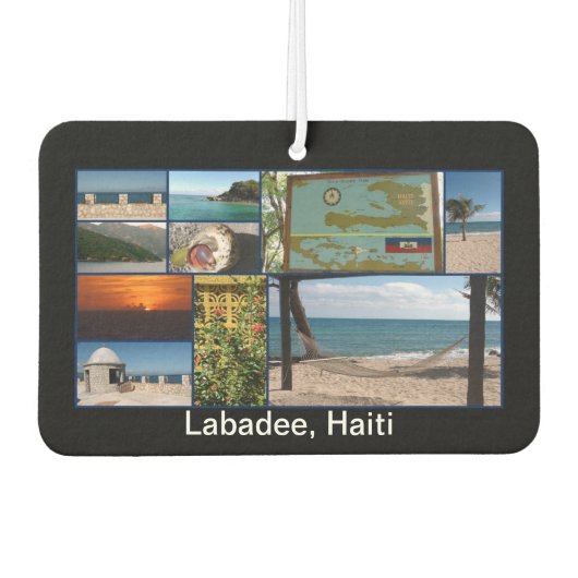Labadee, Haiti Autolufterfrischer (Vorderseite)