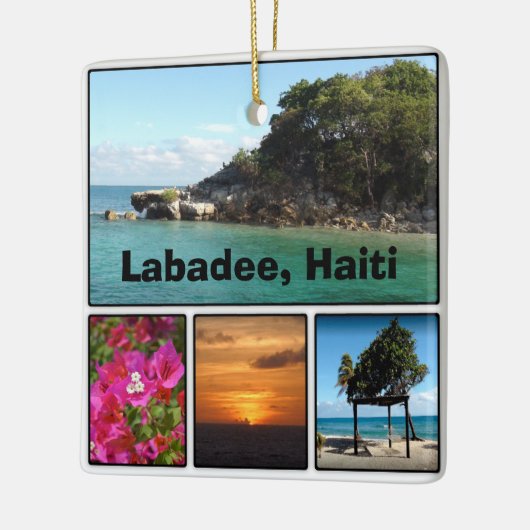 Labadee, Haiti Keramikornament (Links)