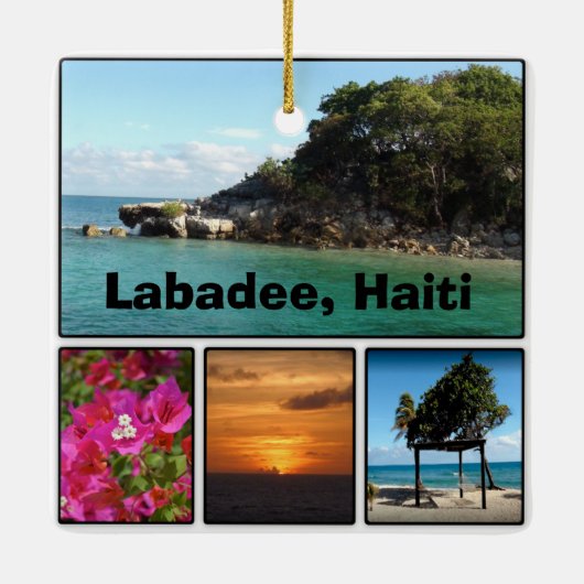 Labadee, Haiti Keramikornament (Rückseite)