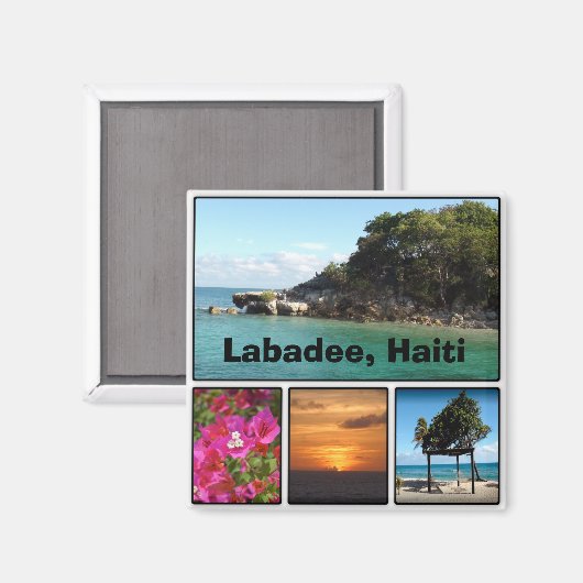 Labadee, Haiti Magnet (Vorderseite/Rückseite)
