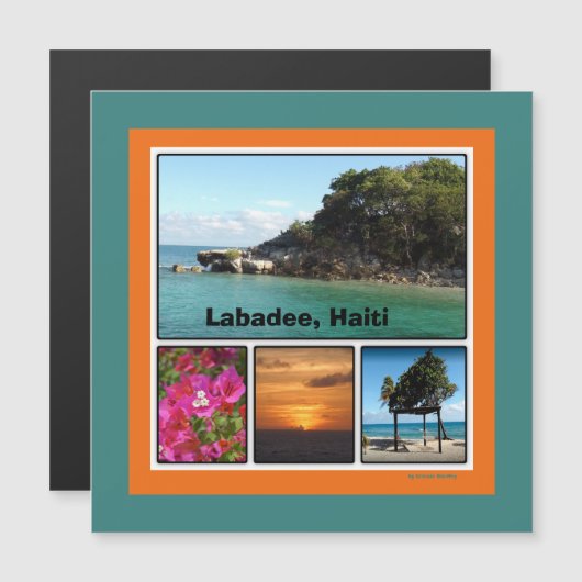 Labadee, Haiti Magnetkarte (Vorne/Hinten)