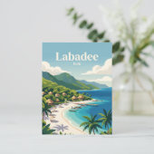 Labadee Haiti Postkarte (Stehend Vorderseite)