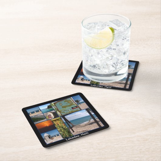 Labadee, Haiti Rechteckiger Pappuntersetzer (Vor Ort)