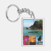 Labadee, Haiti Square Schlüsselanhänger (Vorderseite links)