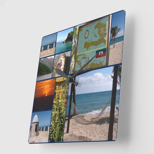 Labadee, haitianische Wanduhr (Winkel)