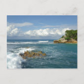 Labadee Seascape Custom Postkarte (Vorderseite)