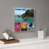 Labadee, Uhr an der haitianischen Wall