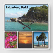 Labadee, Uhr an der haitianischen Wall (Vorderseite)