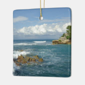 Labadie Meerblick-Gewohnheit datiert Keramikornament (Links)