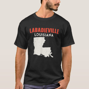 Labadieville Louisiana USA Staat America Travel Lo T-Shirt